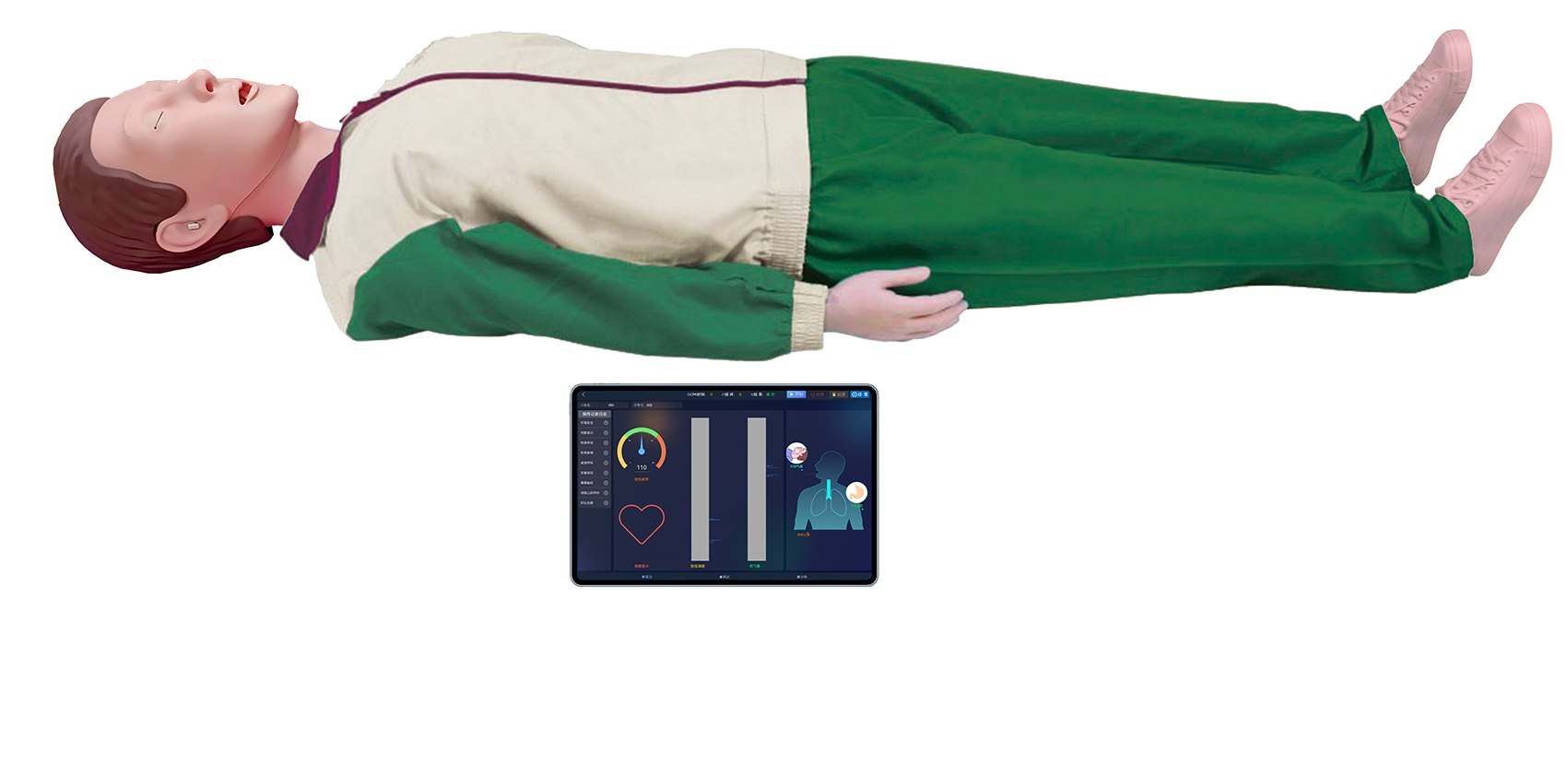 MJ204 全身心肺复苏训练考核系统